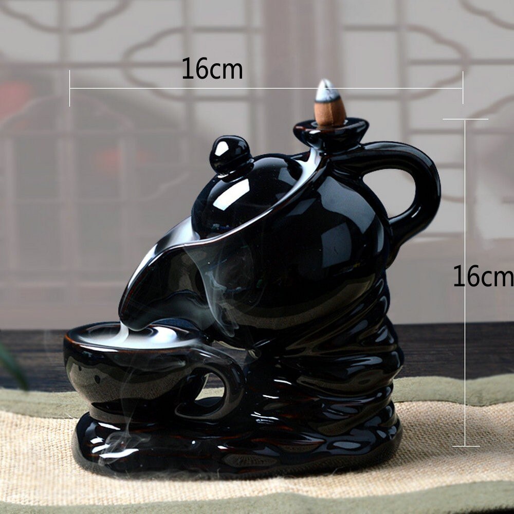 Ceramic Incense Smoke Teapot