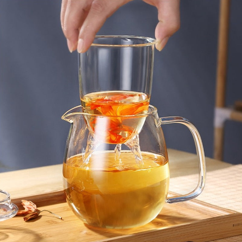 Glass Teapot for Stove