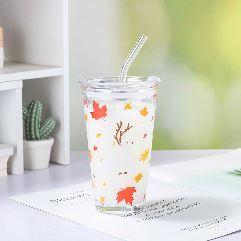Autumn Glass Cup