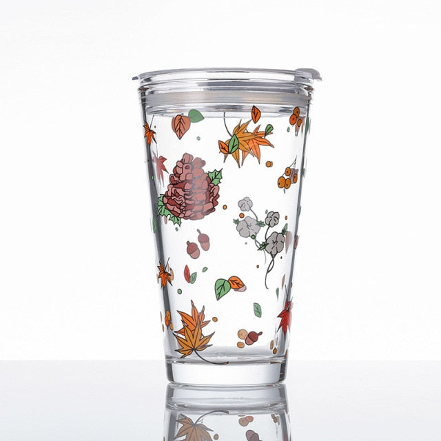 Autumn Glass Cup