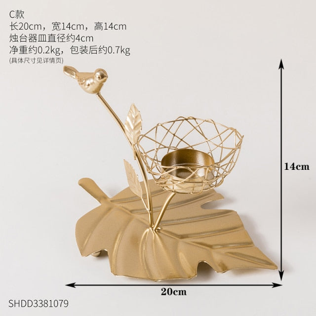 Metal Candle Holders