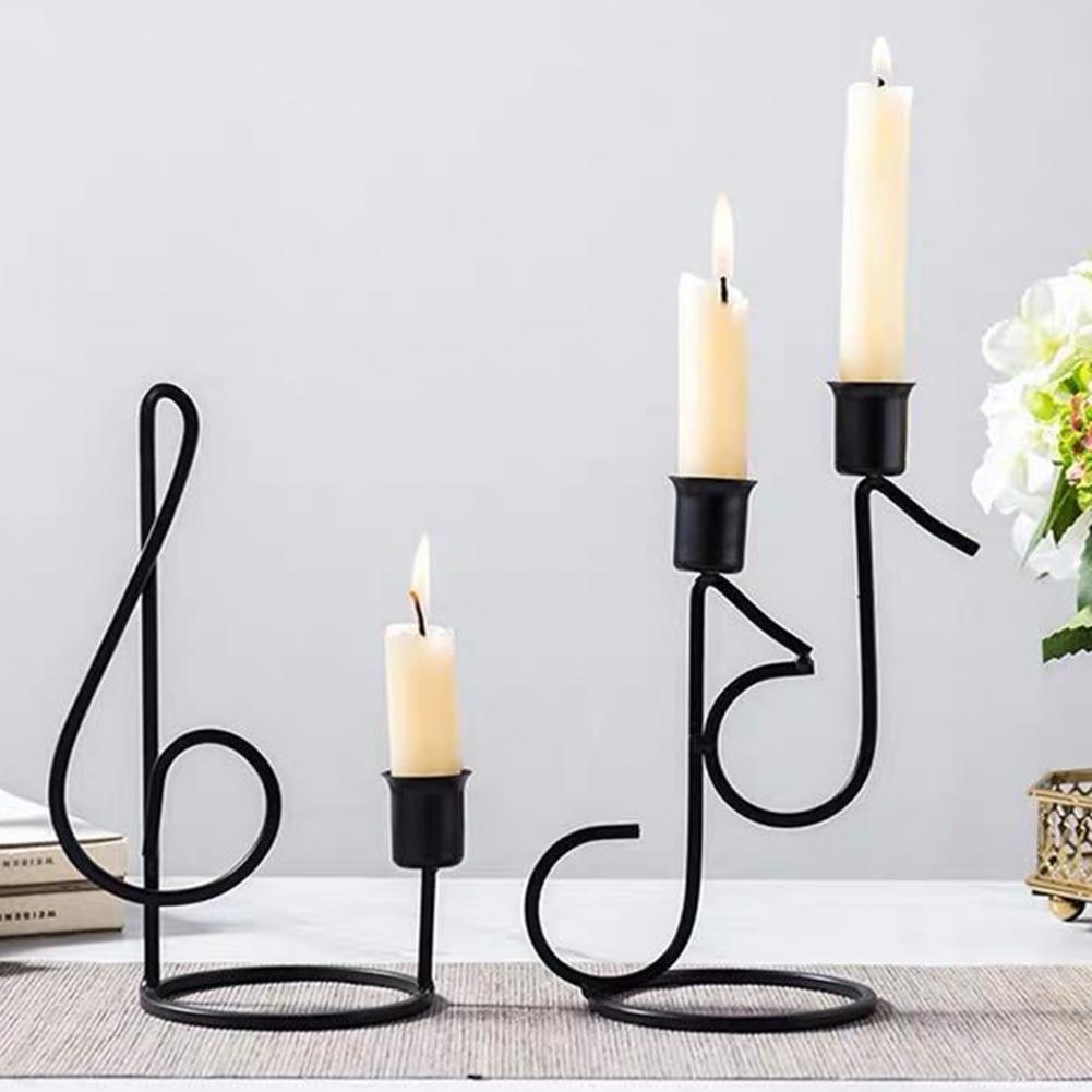 Music Notes Candle Holder