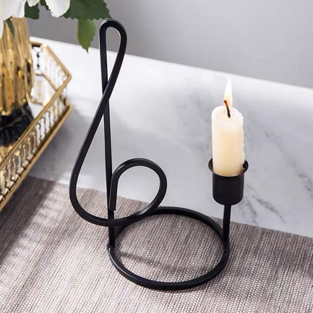 Music Notes Candle Holder