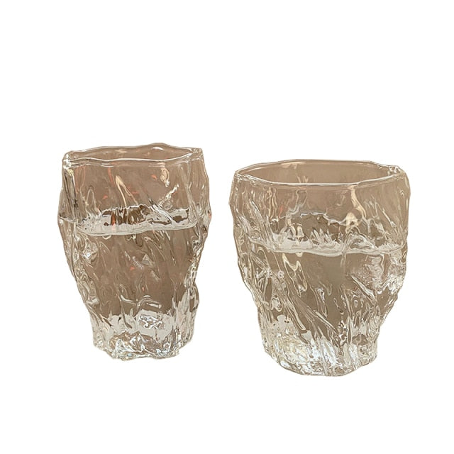Glass Twist Fold Cup