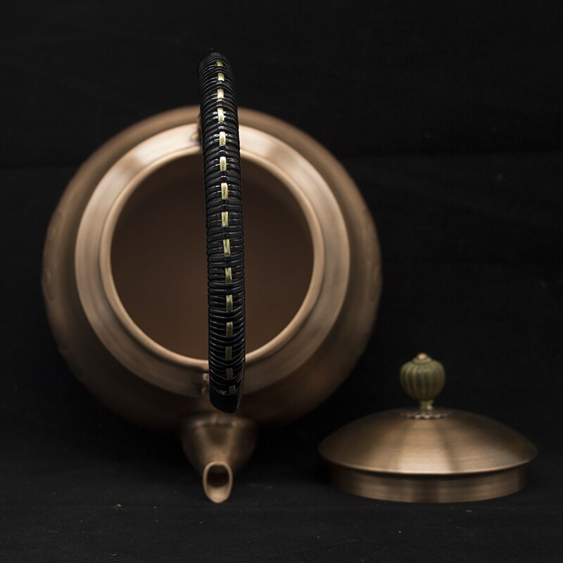 Handmade Red Copper Teapot