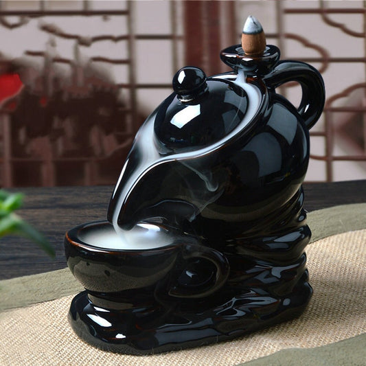 Ceramic Incense Smoke Teapot