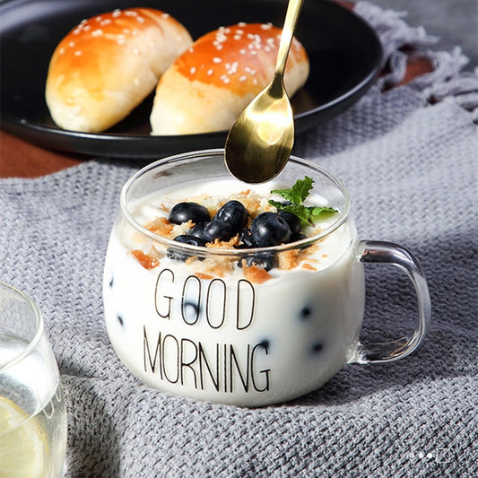 Transparent Breakfast Cup