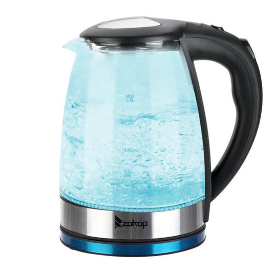 Changing Colours Electric Glass Tea Kettle