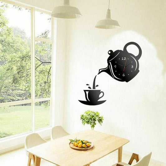 Wall Clock Tea Set