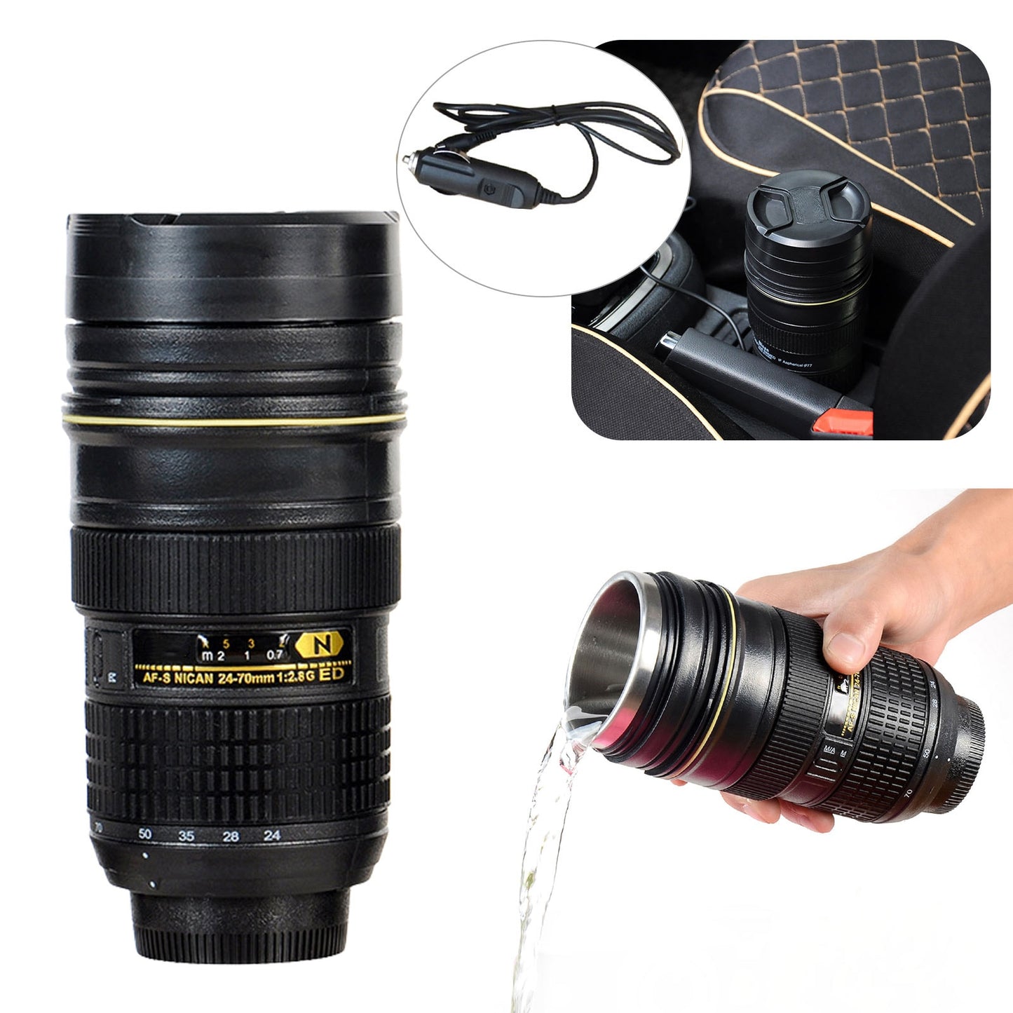 Camera Lens Tea Cup