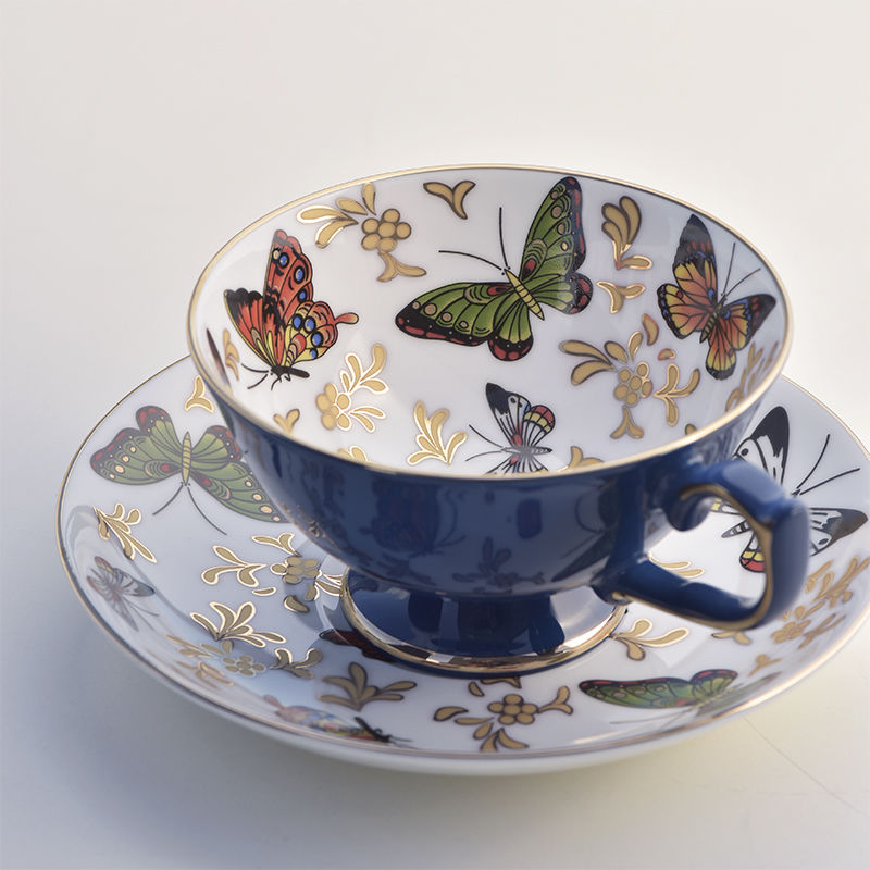 Butterfly tea cup